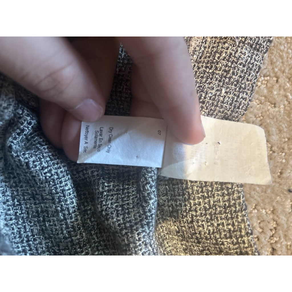 Ali Miles Petites Gray/Black Tweed 2pc Suit Jacket & Pants 14P