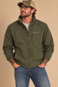 Army Green Marmot Men's Soft Shell Jacket Size Medium Fleece Lined