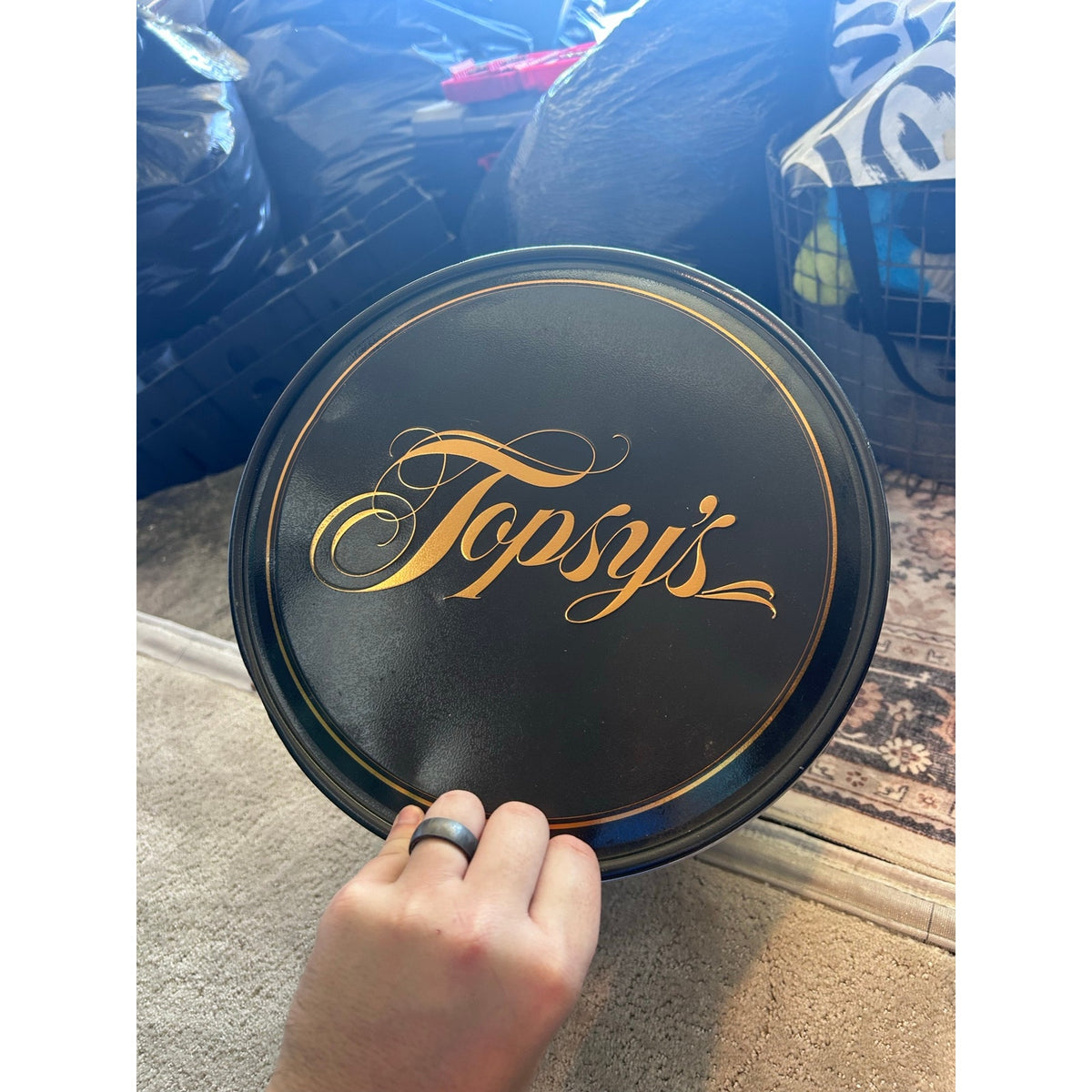 Topsy’s 50th anniversary Popcorn Tins - Featuring Kansas City Skyline