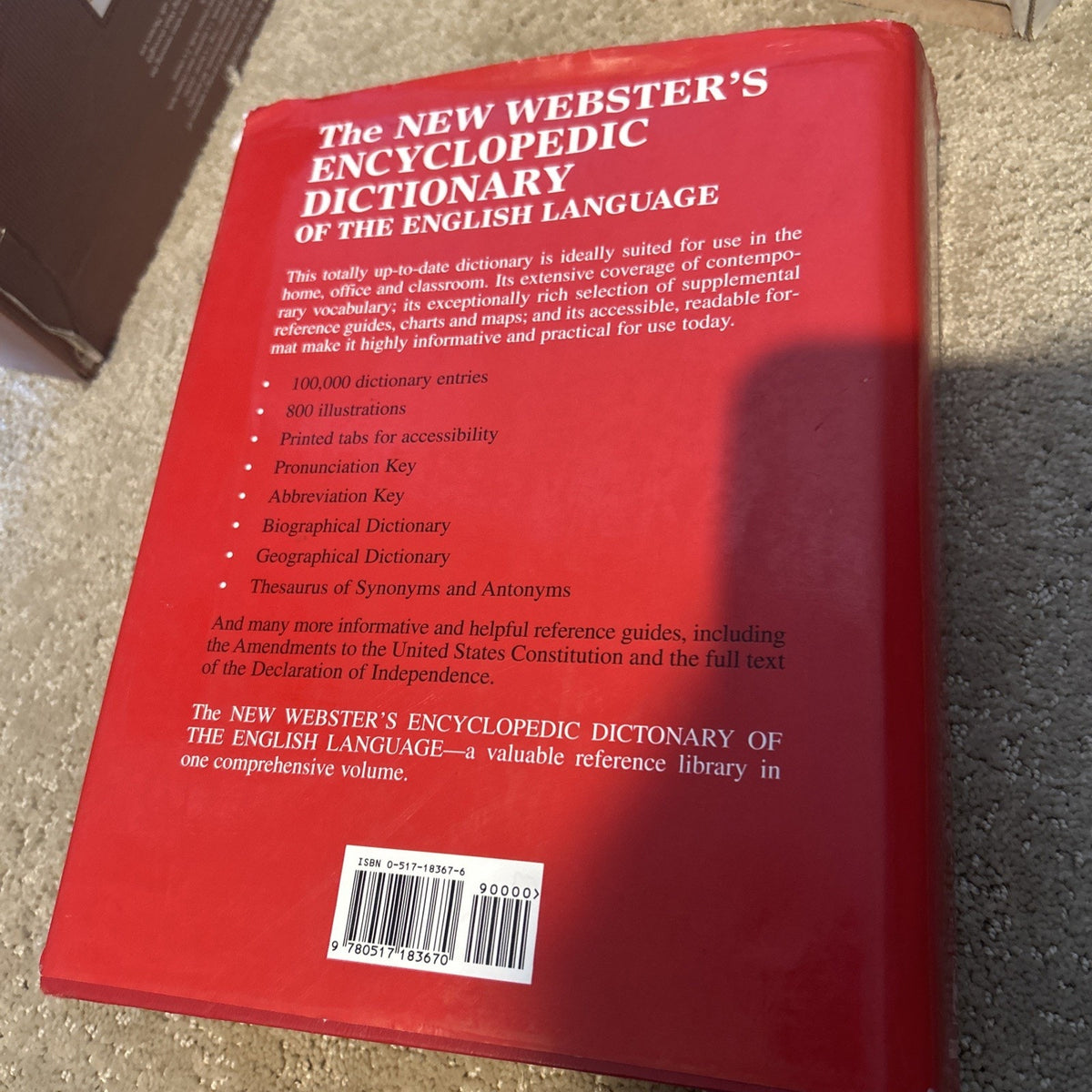 Webster's Encyclopedic Unabridged Dictionary of the English Language #1981