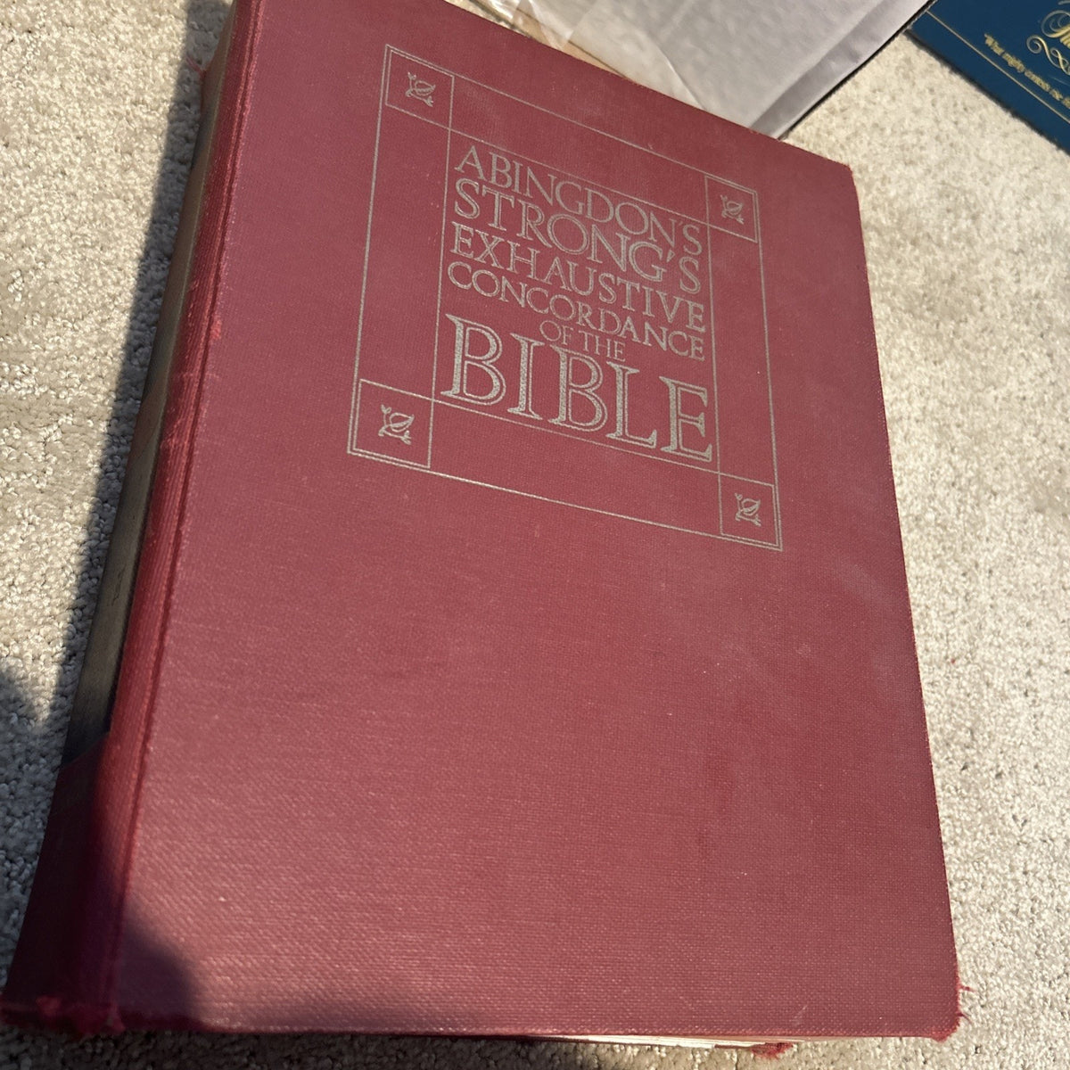 VTG 1980 Abingdon's Strong's Exhaustive Concordance of the Bible by James Strong