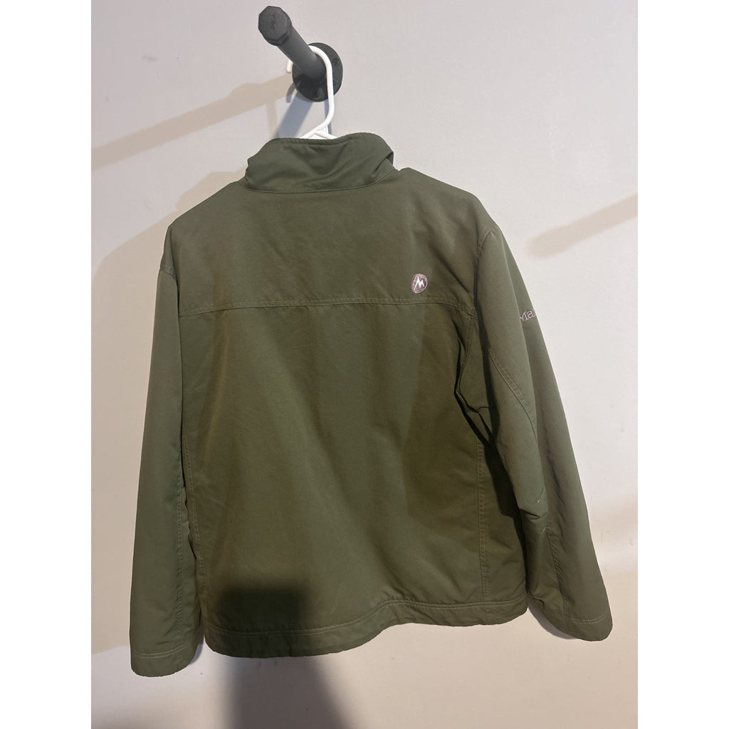 Army Green Marmot Men's Soft Shell Jacket Size Medium Fleece Lined