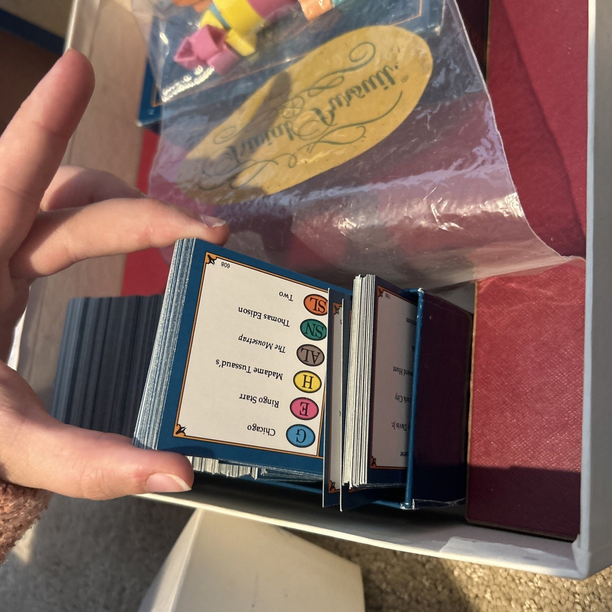 Trivial Pursuit Master Game Genus Edition 1981 Complete Vintage Trivia Board