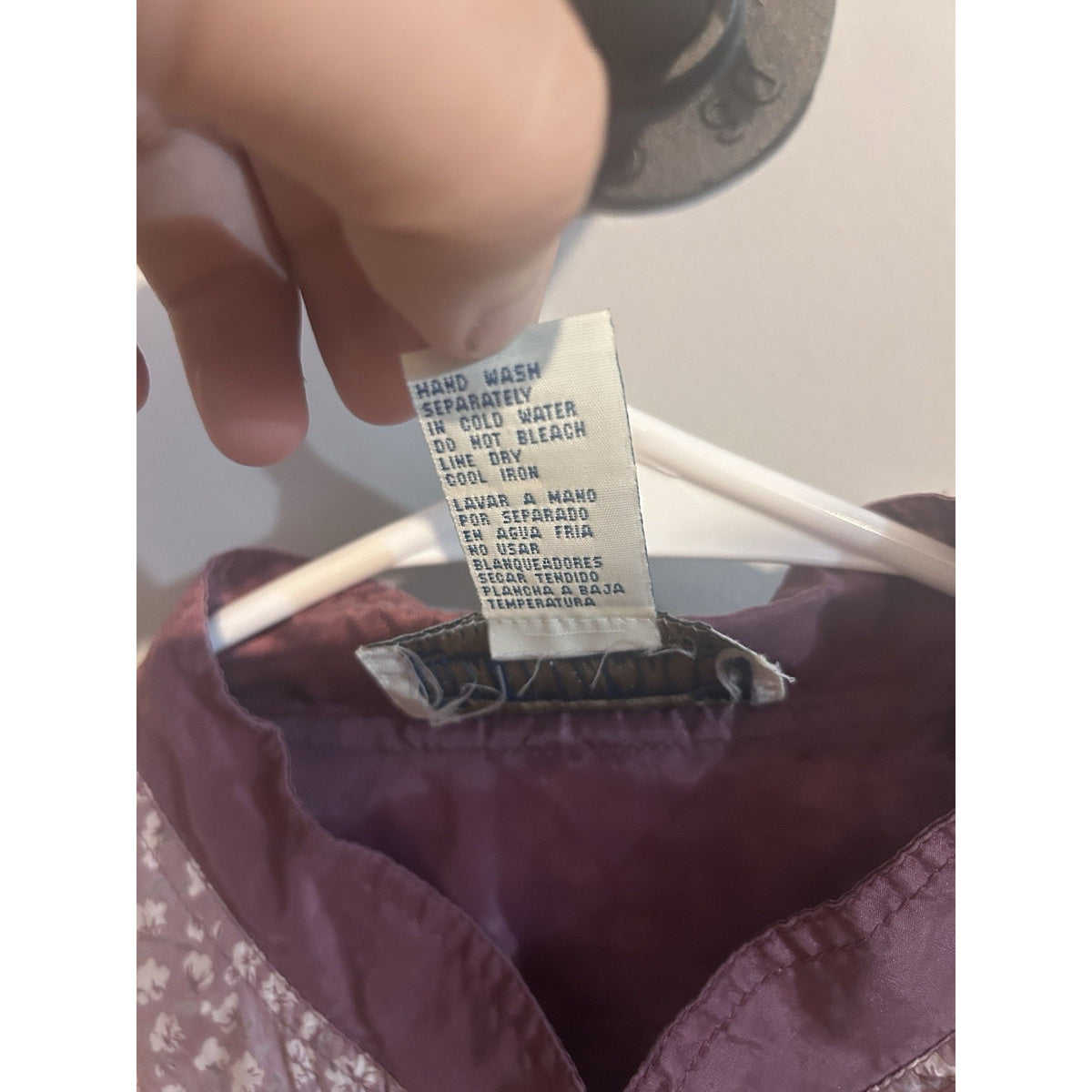 Silk Exchange Womens Purple Floral Silk Bomber Jacket Snap Front Size S