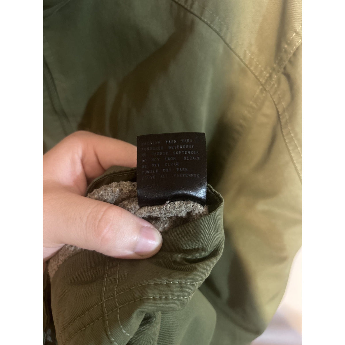 Army Green Marmot Men's Soft Shell Jacket Size Medium Fleece Lined