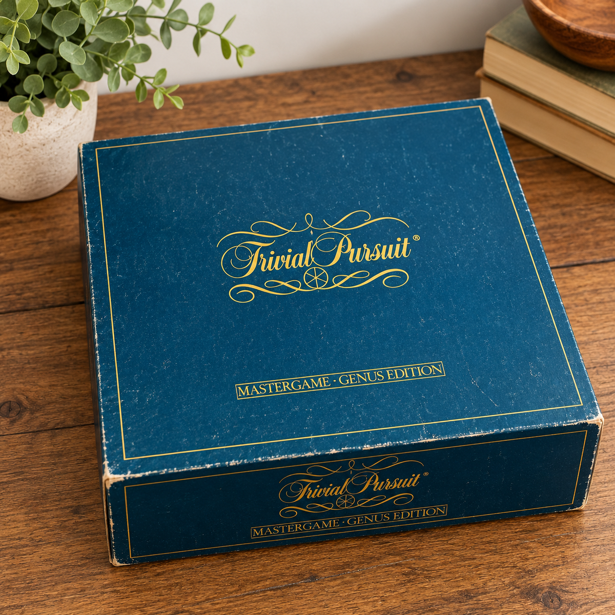 Trivial Pursuit Master Game Genus Edition 1981 Complete Vintage Trivia Board