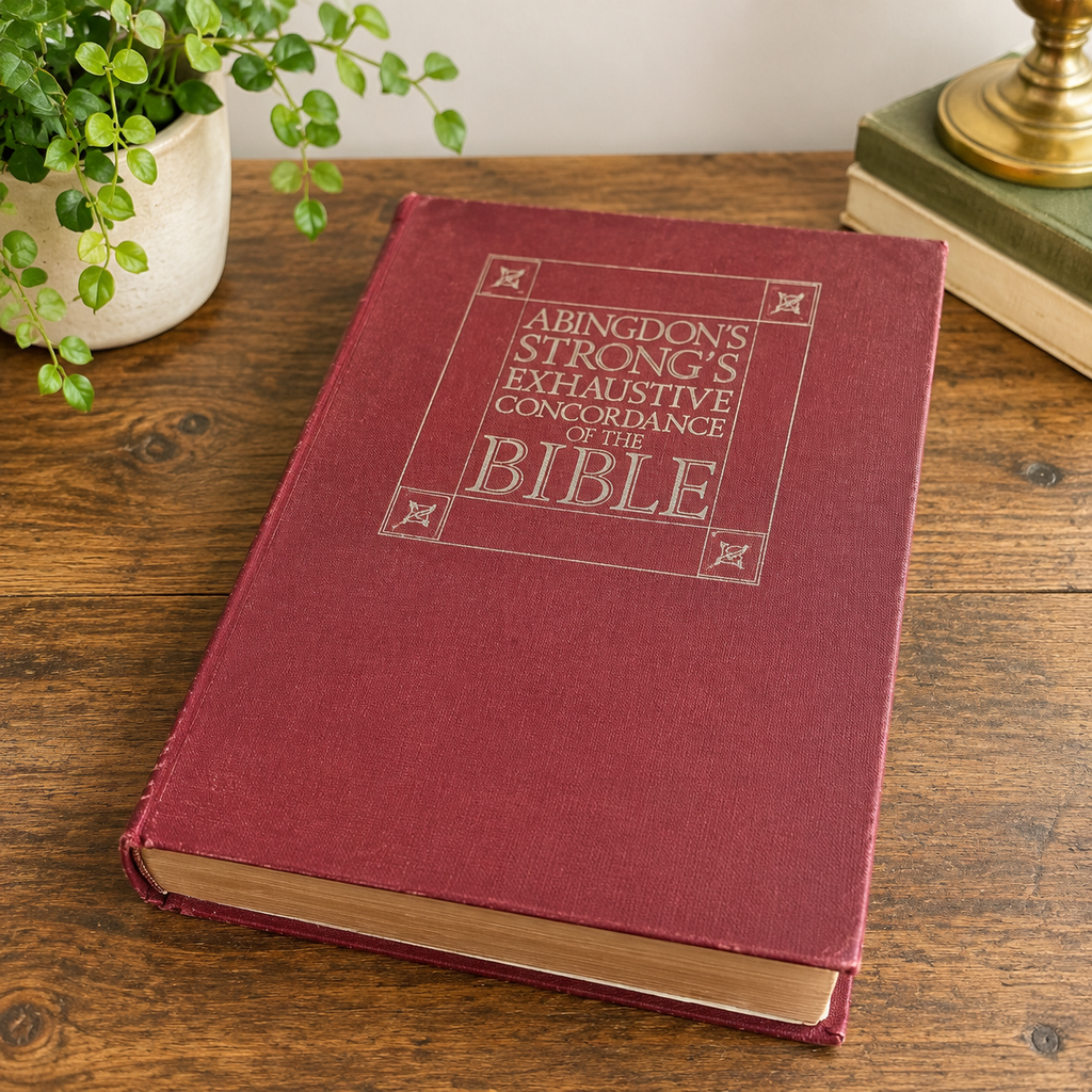 VTG 1980 Abingdon's Strong's Exhaustive Concordance of the Bible by James Strong