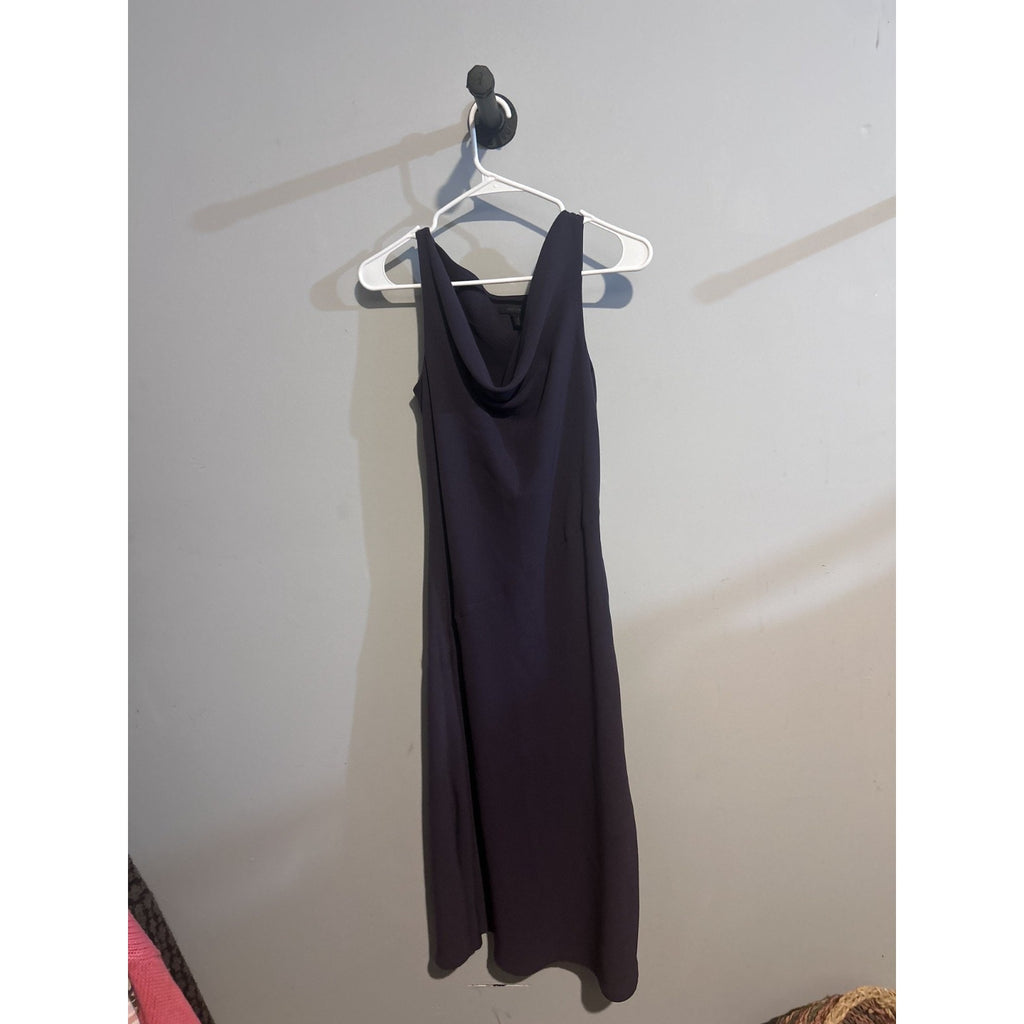 The Limited Women Black Cocktail Dress 8 Cowl Neck Evening Dress 100% Polyester