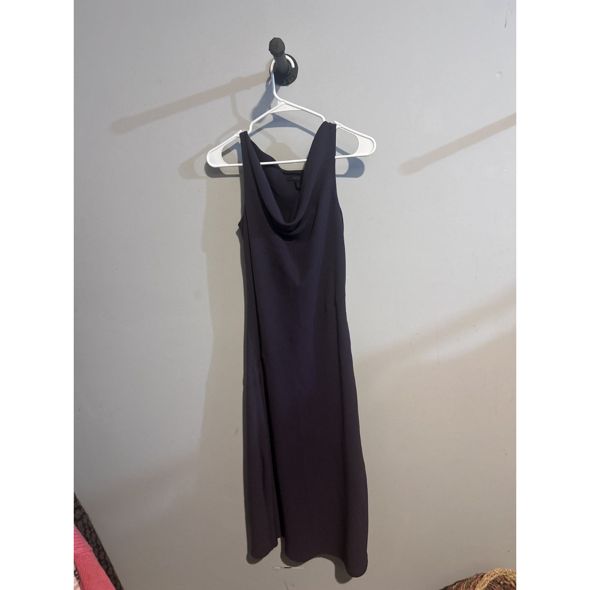 The Limited Women Black Cocktail Dress 8 Cowl Neck Evening Dress 100% Polyester