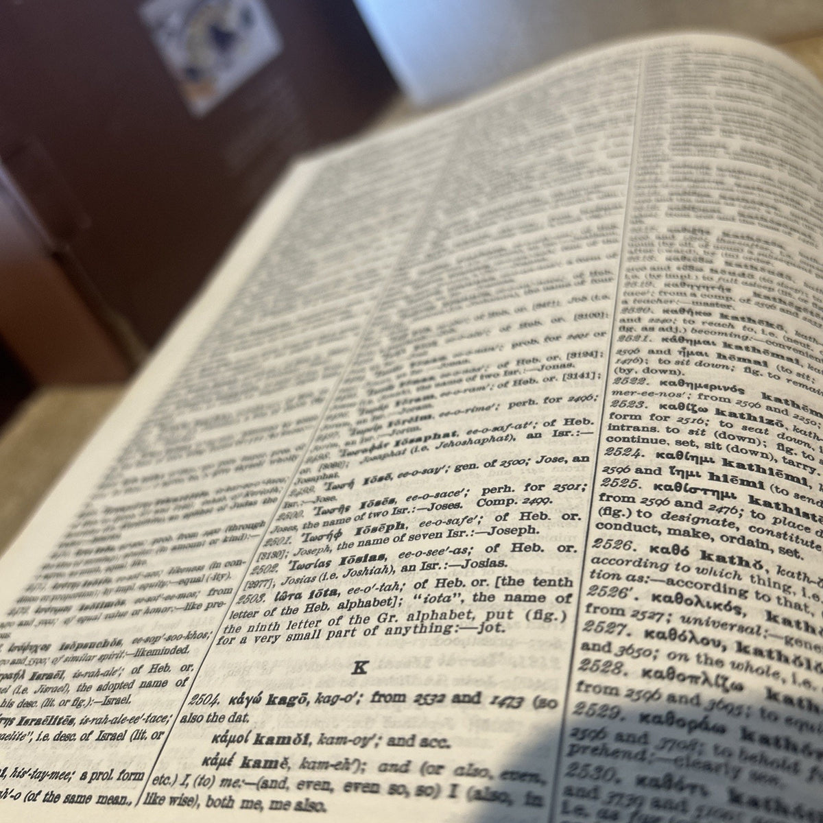 VTG 1980 Abingdon's Strong's Exhaustive Concordance of the Bible by James Strong